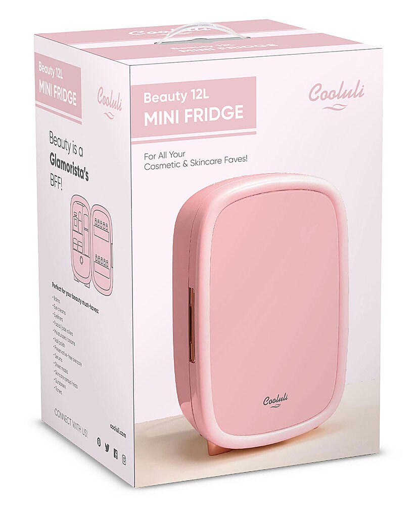Cooluli - Beauty 12-liter Skincare Fridge - Pink_1
