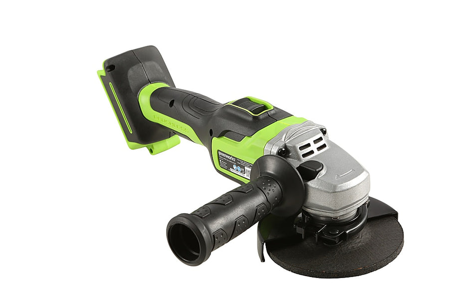 Greenworks - 24-Volt Cordless Brushless 4.25 in. Angle Grinder (Battery and Charger Not Included)_0