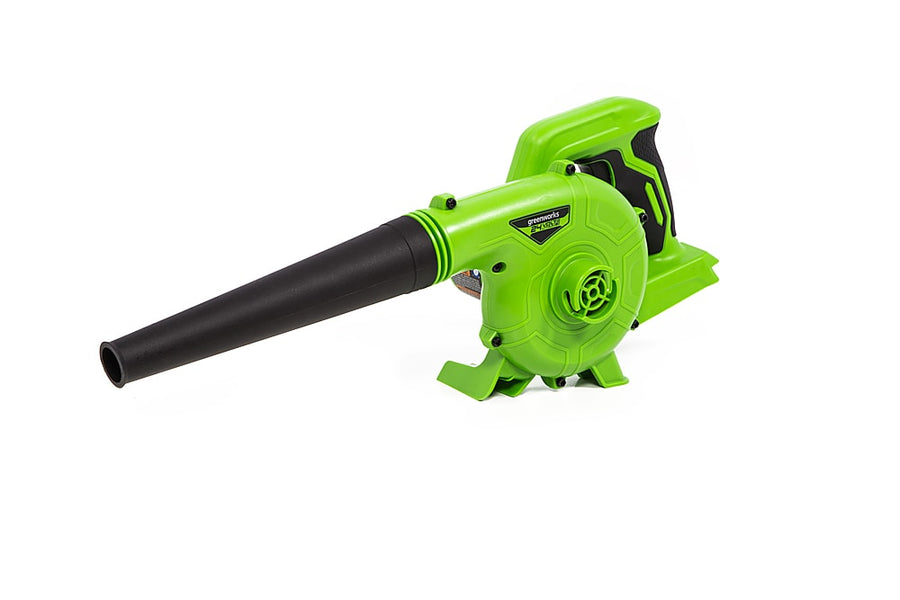 Greenworks - 24-Volt 180 MPH 90 CFM Cordless Shop Blower (Battery and Charger Not Included) - Black/Green_0