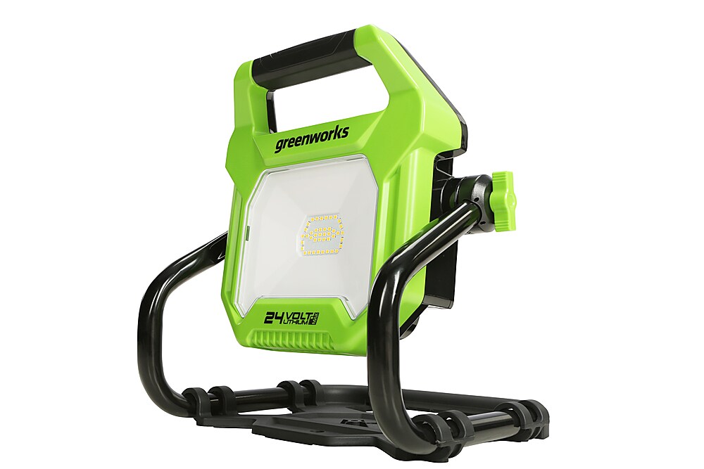 Greenworks - 24-Volt 2000 Lumen LED Work Light AC/DC (Battery and Charger Not Included)_1