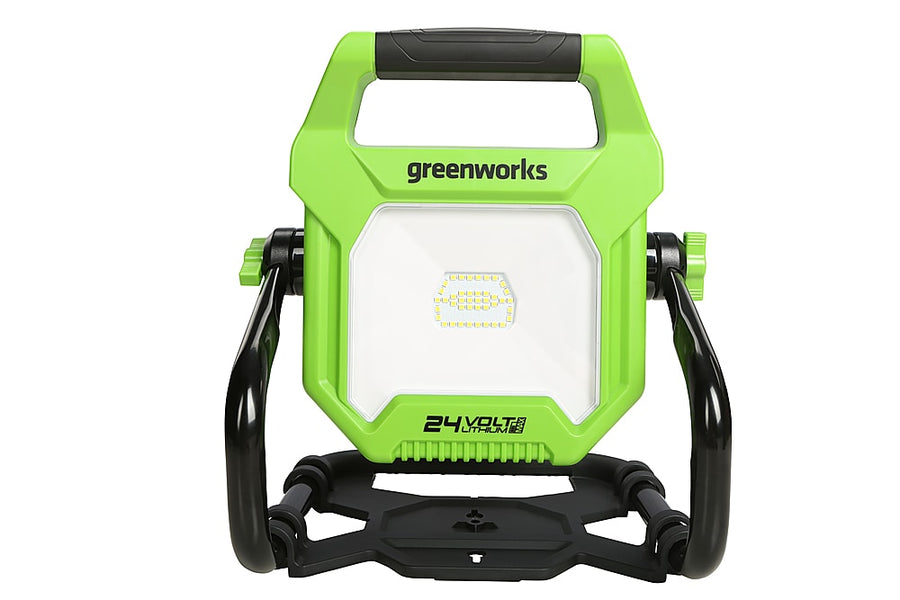 Greenworks - 24-Volt 2000 Lumen LED Work Light AC/DC (Battery and Charger Not Included)_0