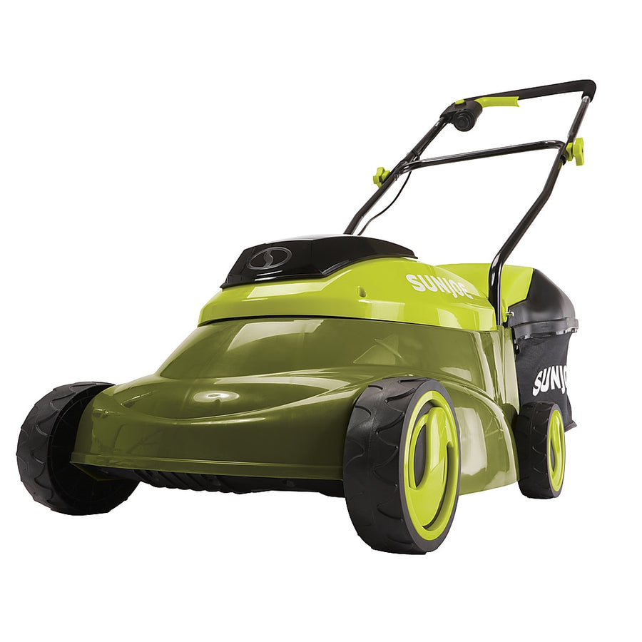 Sun Joe - MJ24C-14-XR 24-Volt iON+ Cordless Brushless Lawn Mower Kit | 14-Inch | W/ 5.0-Ah Battery and Charger - Green_0