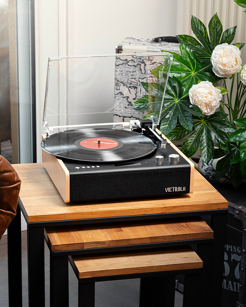 Victrola - Eastwood Bluetooth Record Player - Bamboo_4