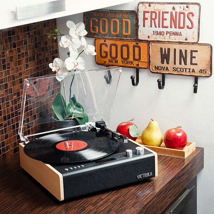 Victrola - Eastwood Bluetooth Record Player - Bamboo_1