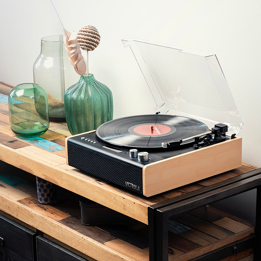 Victrola - Eastwood Bluetooth Record Player - Bamboo_2
