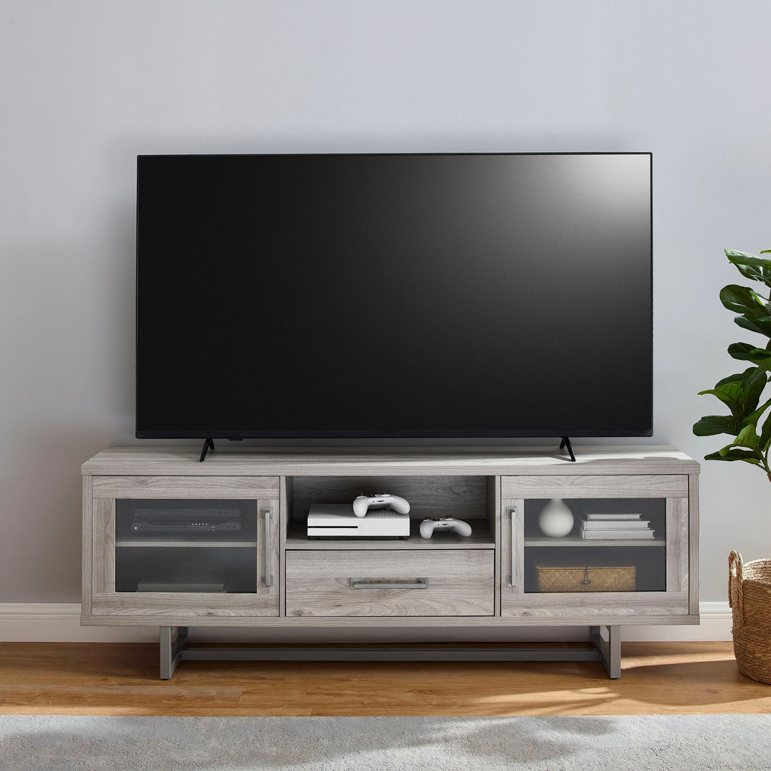Insignia™ - TV Stand for Most TVs Up to 80" - Gray_3