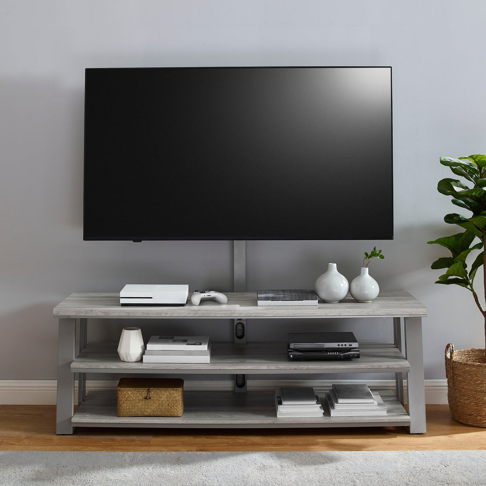 Insignia™ - TV Stand for Most Flat-Panel TVs Up to 75" - Gray_1