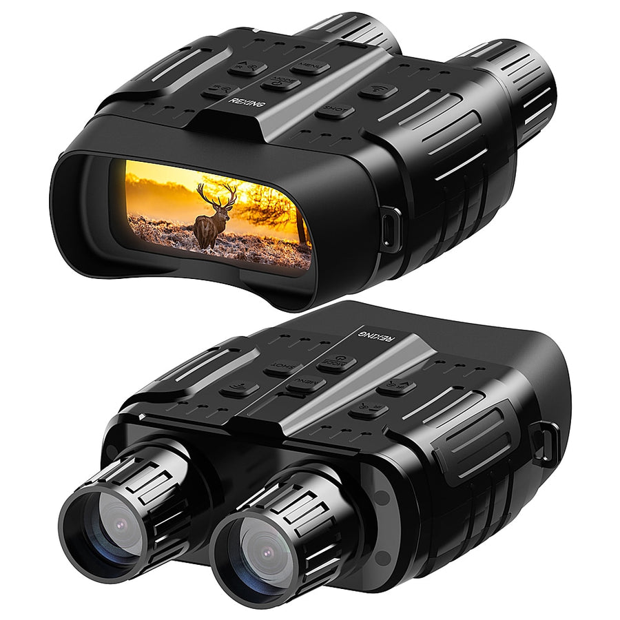 Rexing - B1 Maverick 10 x 25 Digital Night Vision Binoculars, Infrared (IR) Digital Camera - Maverick_0