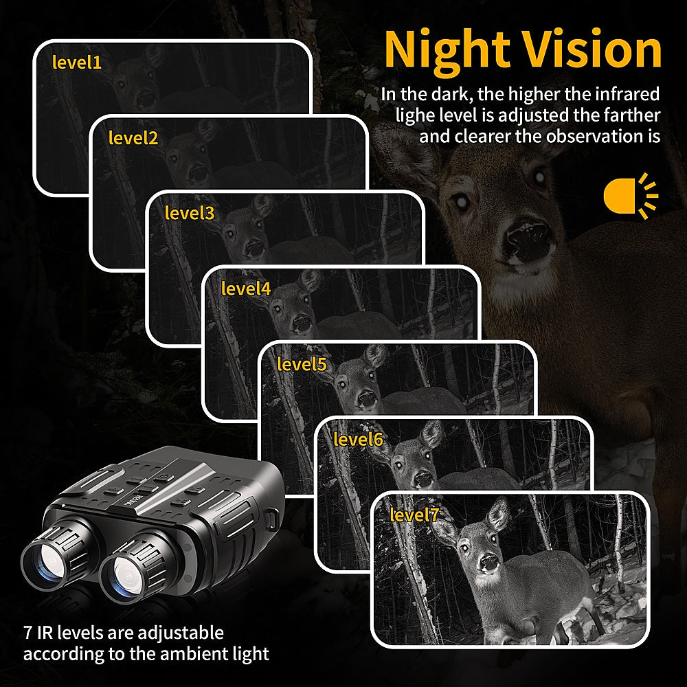 Rexing - B1 Maverick 10 x 25 Digital Night Vision Binoculars, Infrared (IR) Digital Camera - Maverick_4