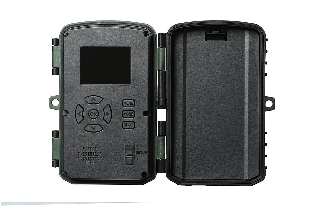 Rexing - H1 Blackhawk Trail Camera with Day and Night Ultra Fast Motion Detection - Green_1