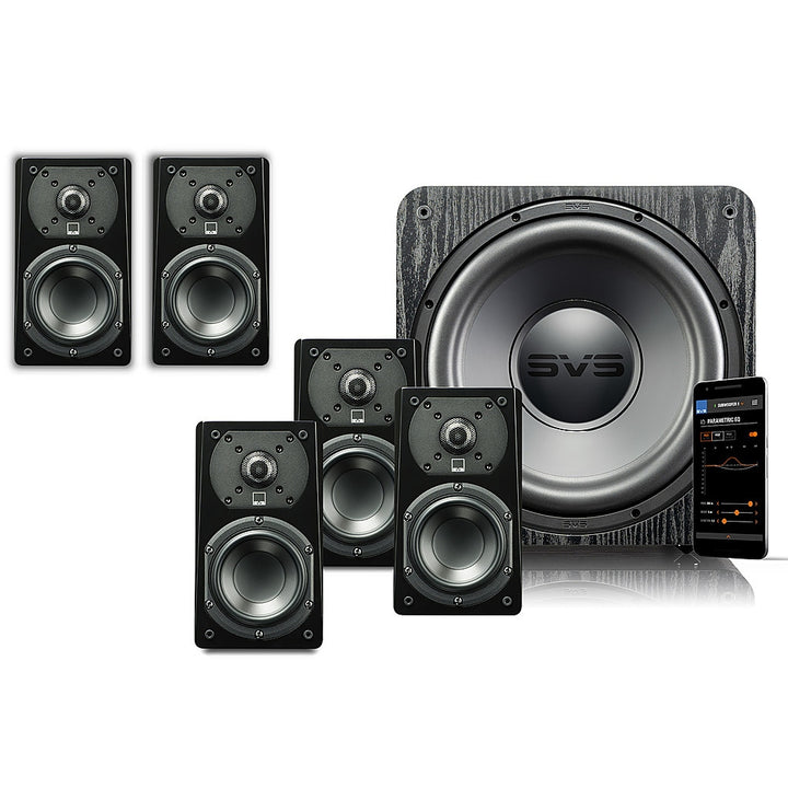 SVS - Prime Satellite 5.1 Speaker System - Black Ash_2