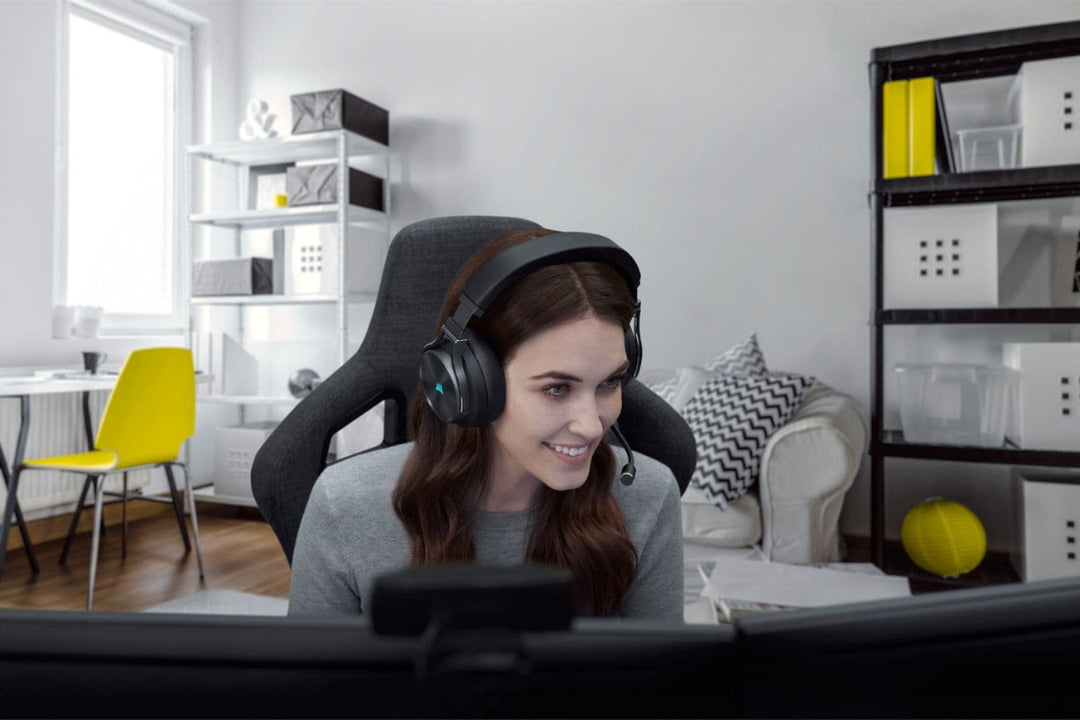 CORSAIR - VIRTUOSO RGB XT Wireless Dolby Atmos Gaming Headset for PC, Mac, PS5/PS4 with Bluetooth - Slate_7