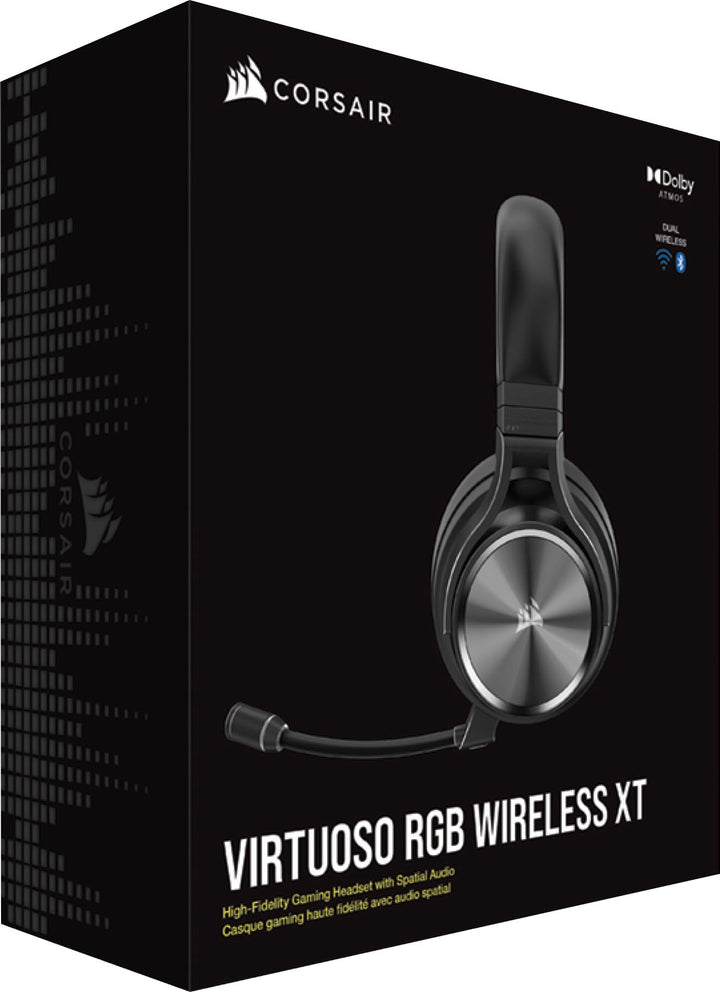 CORSAIR - VIRTUOSO RGB XT Wireless Dolby Atmos Gaming Headset for PC, Mac, PS5/PS4 with Bluetooth - Slate_2