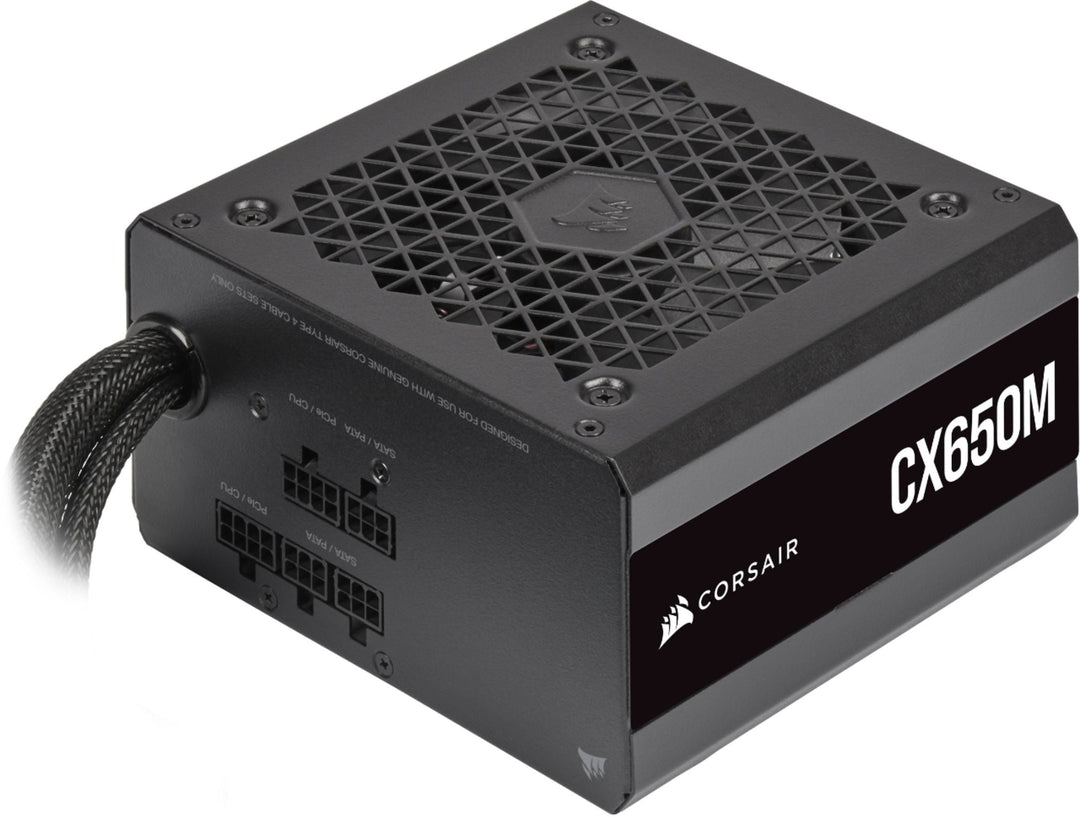 CORSAIR - CX-M Series CX650M Semi-Modular Low-Noise ATX Power Supply - Black_3