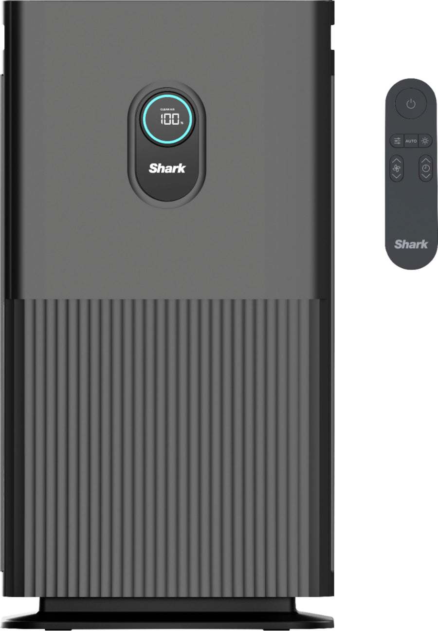 Shark - Air Purifier 6 With Anti-Allergen HEPA Filter Advanced Odor And Fumes Lock, 1,200 sq. ft., Smart Sensing - Charcoal Gray_0