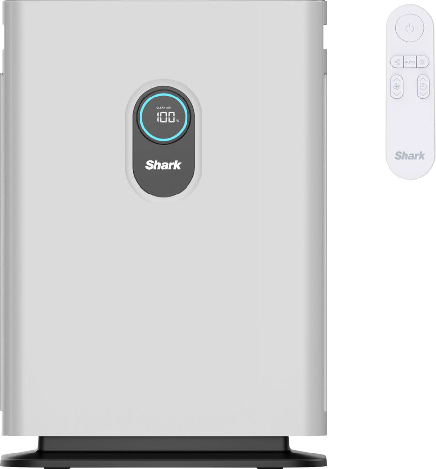 Shark - Air Purifier 4 with Anti-Allergen Multi-Filter Advanced Odor Lock, 1,000 sq. ft., Smart sensing - White_0