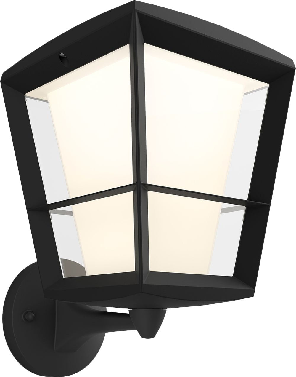 Philips - Hue White and Color Ambiance Econic Outdoor Wall Light - Black_1