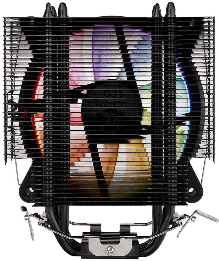 Thermaltake - UX200 5V Motherboard ARGB Sync 16.8 Million Colors 15 Addressable LED Intel/AMD Universal CPU Cooler - Black_3