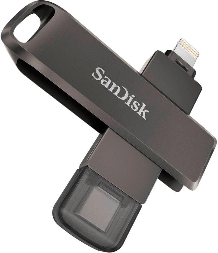 SanDisk - 128GB iXpand Flash Drive Luxe for iPhone Lightning and Type-C Devices_10