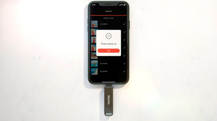 SanDisk - 128GB iXpand Flash Drive Luxe for iPhone Lightning and Type-C Devices_6