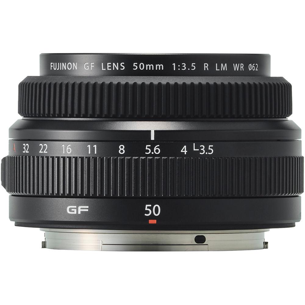 Fujifilm - GF50mm3.5 R LM WR Lens - Black_1