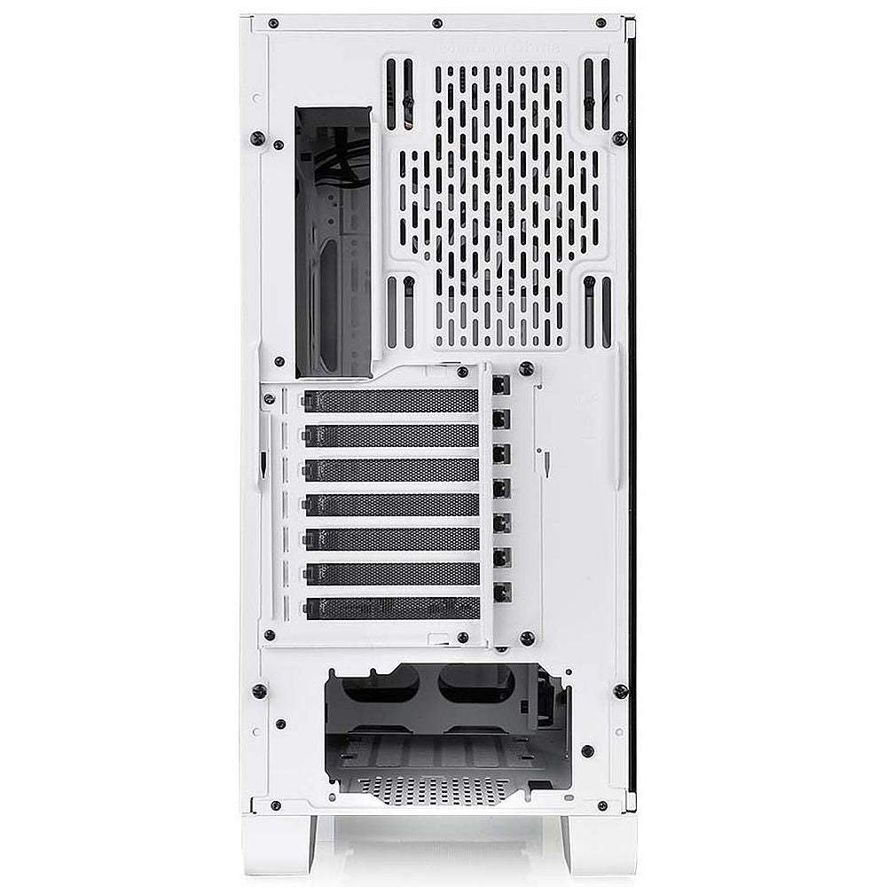 Thermaltake - S300 Tempered Glass Snow Edition ATX Mid-Tower Computer Case with 120mm Rear Fan Pre-Installed - Snow_5