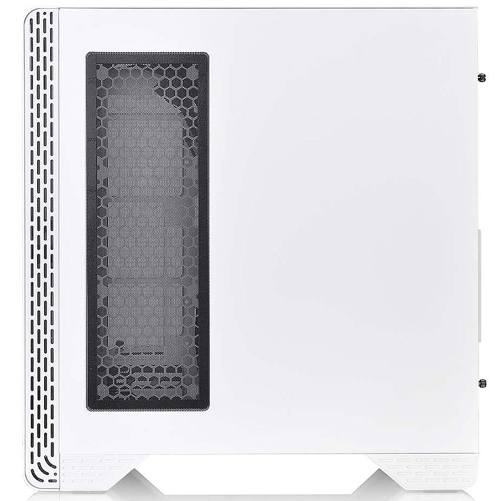 Thermaltake - S300 Tempered Glass Snow Edition ATX Mid-Tower Computer Case with 120mm Rear Fan Pre-Installed - Snow_3