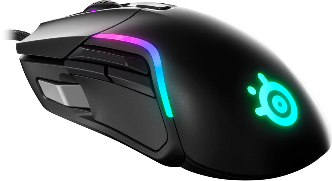 SteelSeries - Rival 5 Wired Optical Gaming Mouse with RGB Lighting - Black_4