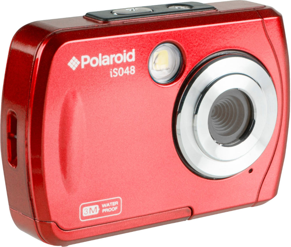 Polaroid - 16MP Waterproof Digital Camera - Red_1