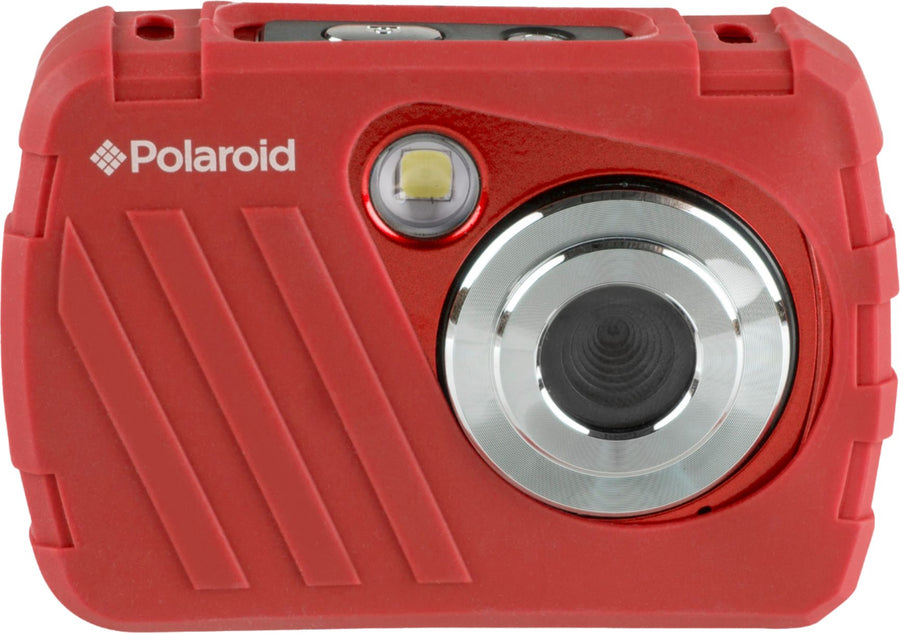 Polaroid - 16MP Waterproof Digital Camera - Red_0