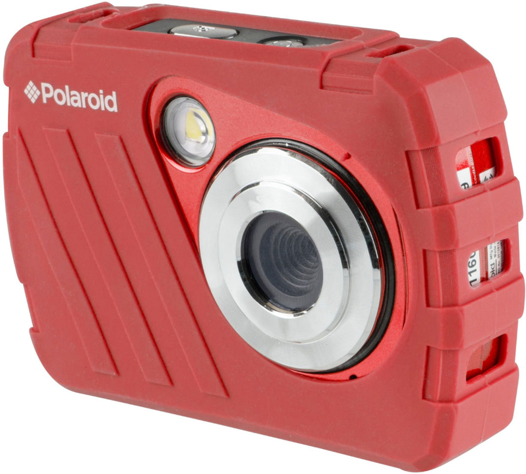 Polaroid - 16MP Waterproof Digital Camera - Red_7