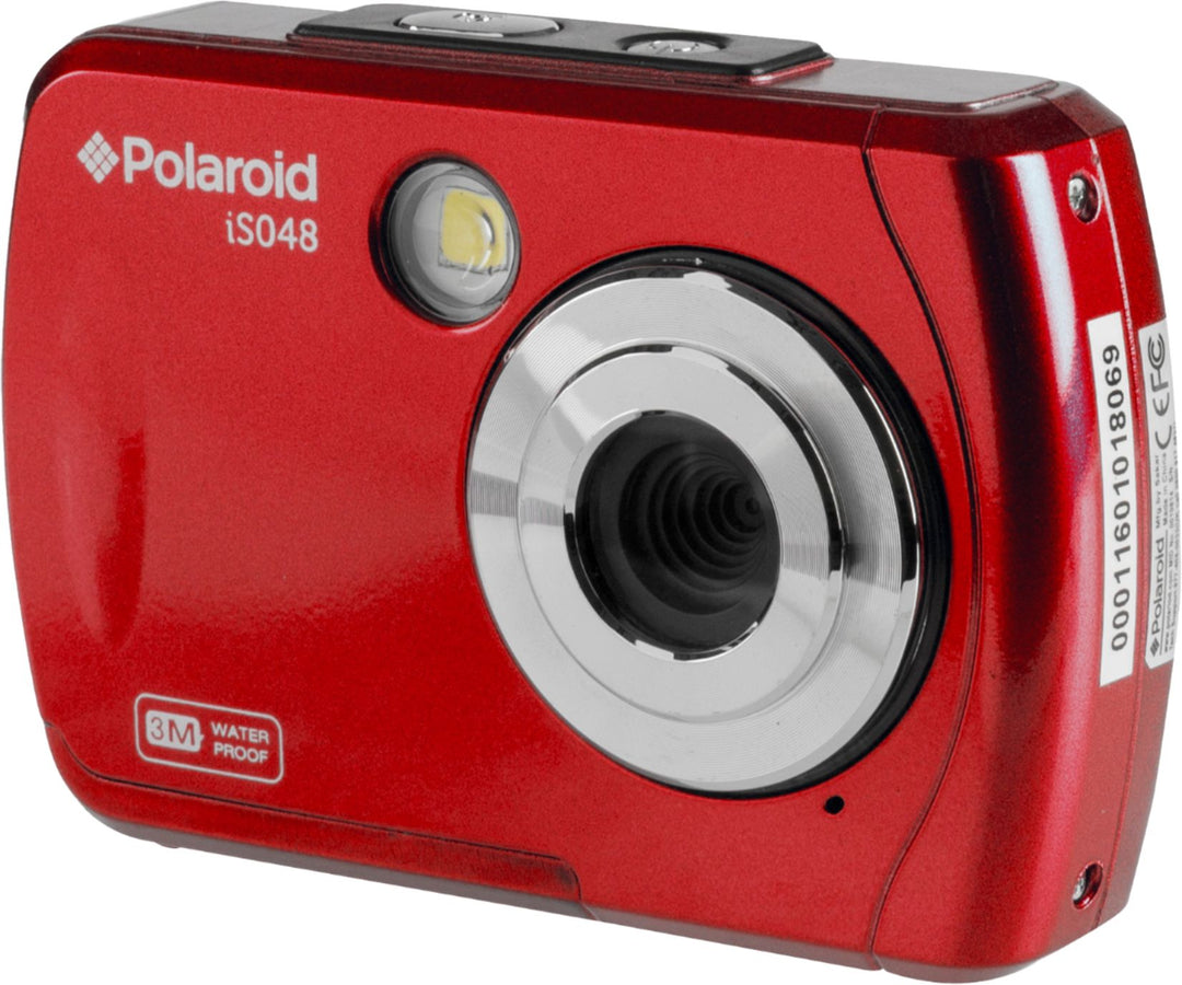 Polaroid - 16MP Waterproof Digital Camera - Red_2