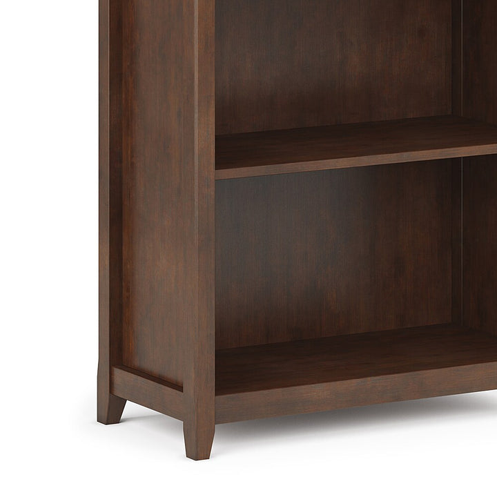 Simpli Home - Amherst 5 Shelf Bookcase - Russet Brown_3