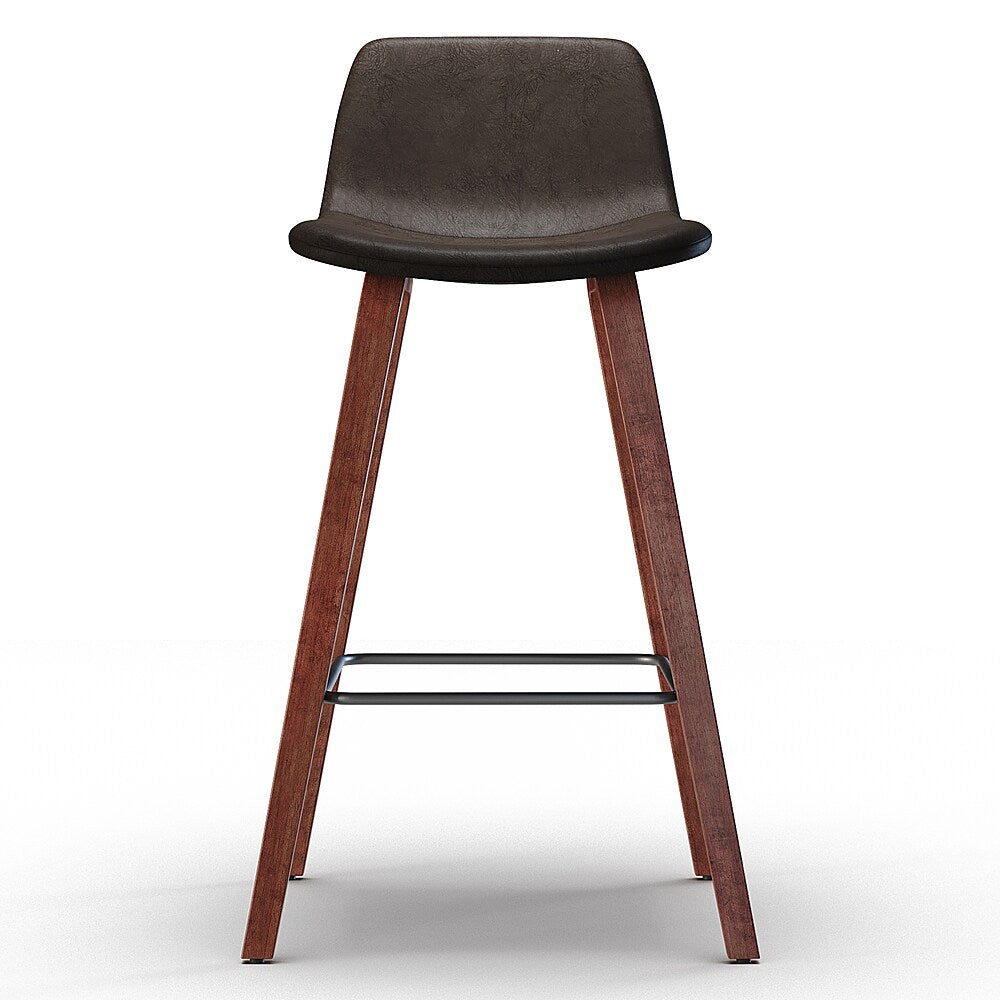 Simpli Home - Addy 26 inch Counter Stool (Set of 2) - Distressed Brown_3