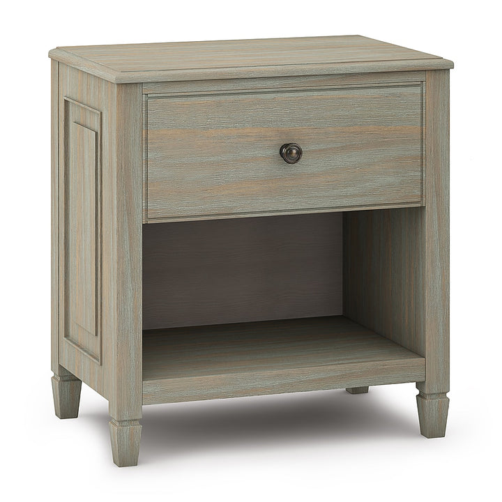 Simpli Home - Night Stand, Bedside table - Distressed Grey_0