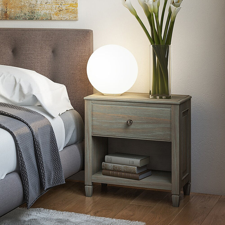 Simpli Home - Night Stand, Bedside table - Distressed Grey_6
