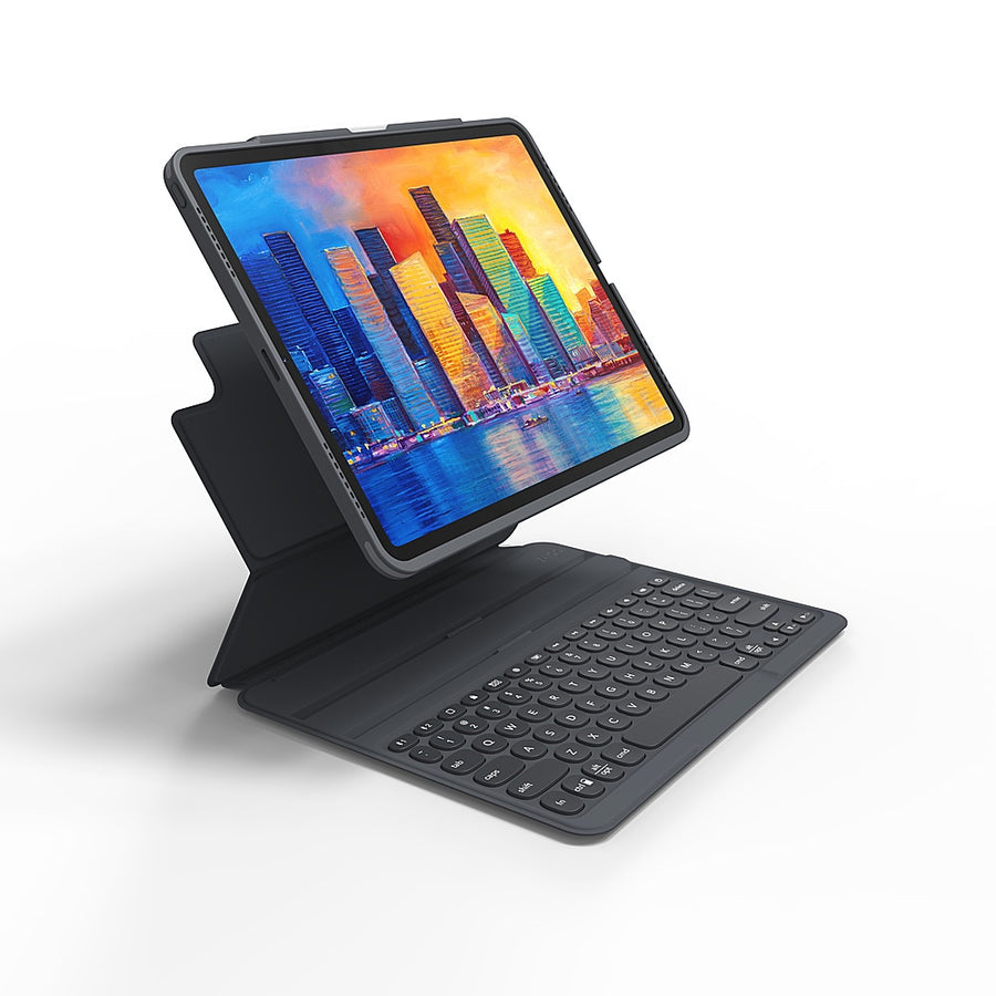 ZAGG - Pro Keys Wireless Keyboard & Detachable Case for Apple iPad Pro 11" (1st Gen. 2018, 2nd Gen. 2020, 3rd Gen. 2021) - Black_0