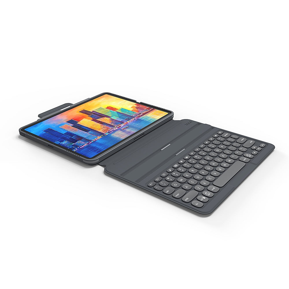 ZAGG - Pro Keys Wireless Keyboard & Detachable Case for Apple iPad Pro 11" (1st Gen. 2018, 2nd Gen. 2020, 3rd Gen. 2021) - Black_5