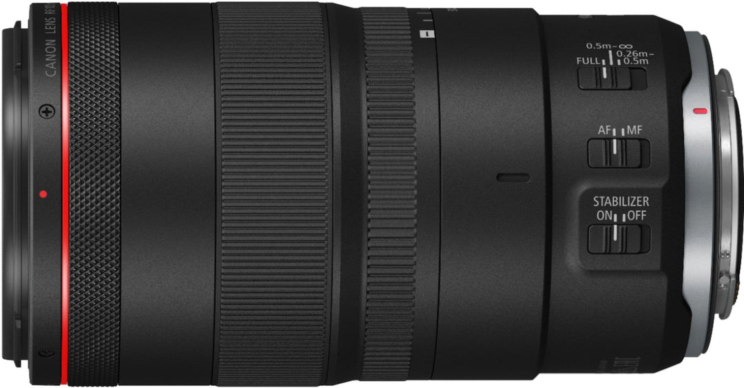 Canon - RF 100mm f/2.8 L MACRO IS USM Telephoto Lens for RF Mount Cameras - Black_3
