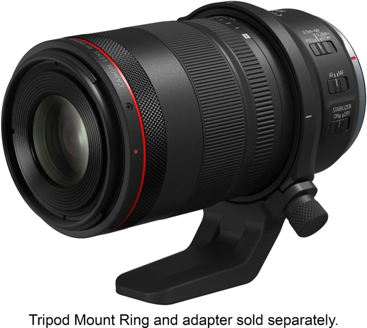Canon - RF 100mm f/2.8 L MACRO IS USM Telephoto Lens for RF Mount Cameras - Black_6
