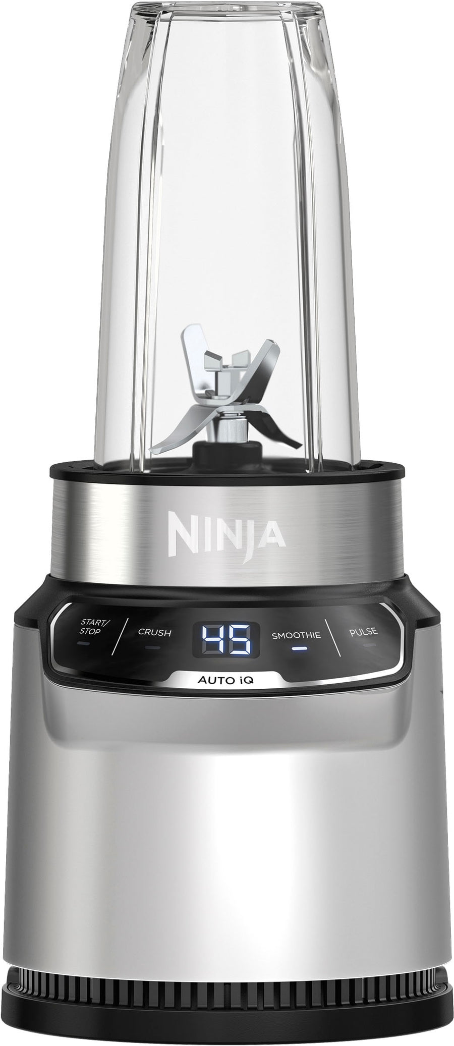 Ninja - Nutri-Blender Pro Personal Blender with Auto-iQ - Cloud Silver_0
