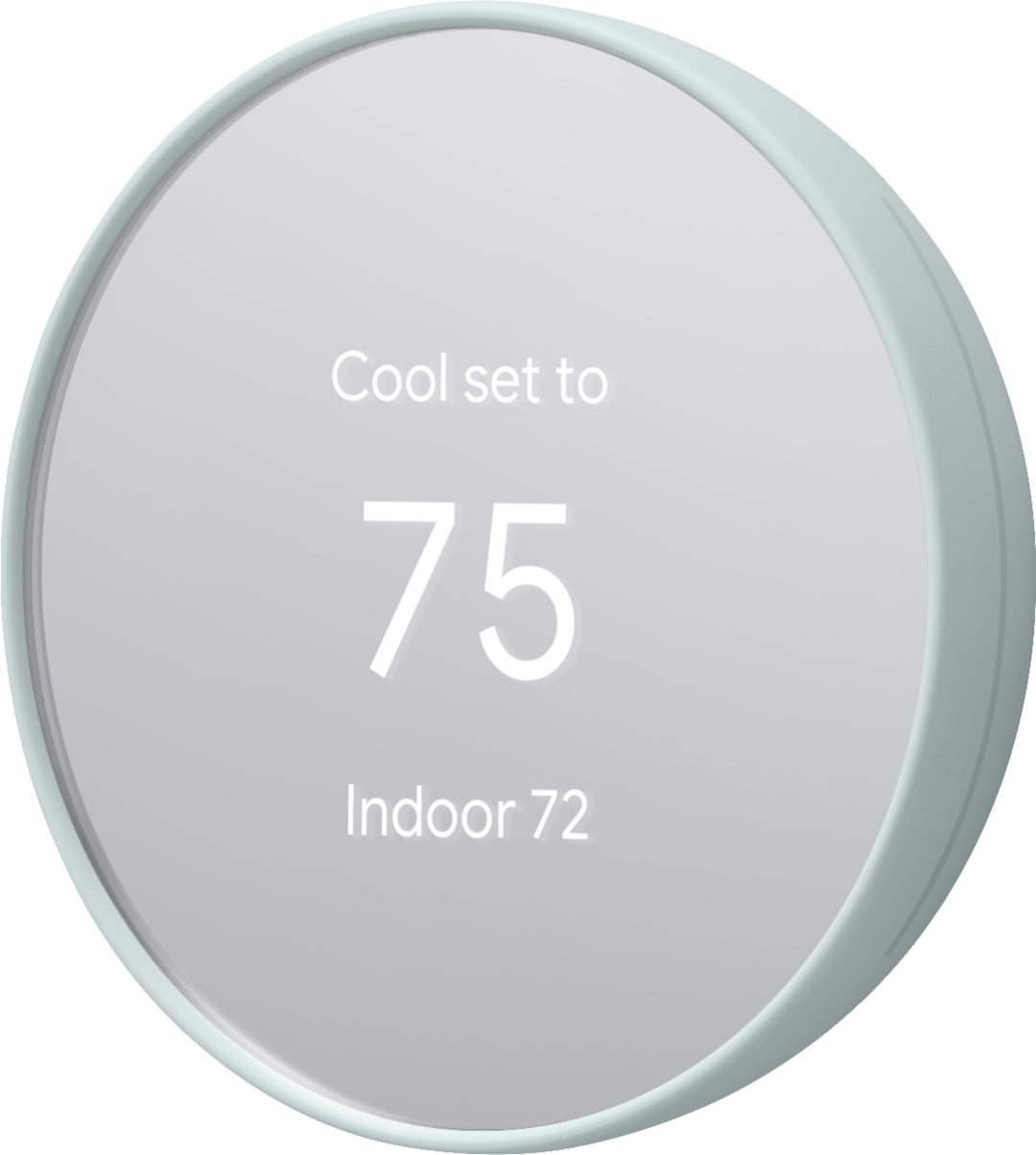 Google - Nest Smart Programmable Wifi Thermostat - Fog_9