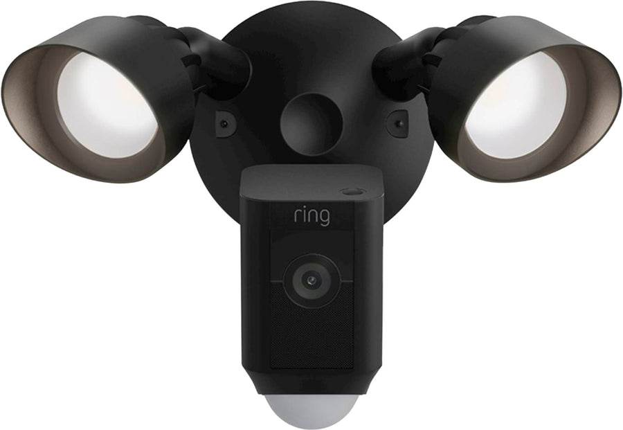 Ring - Floodlight Cam Plus Outdoor Wired 1080p Surveillance Camera - Black_0