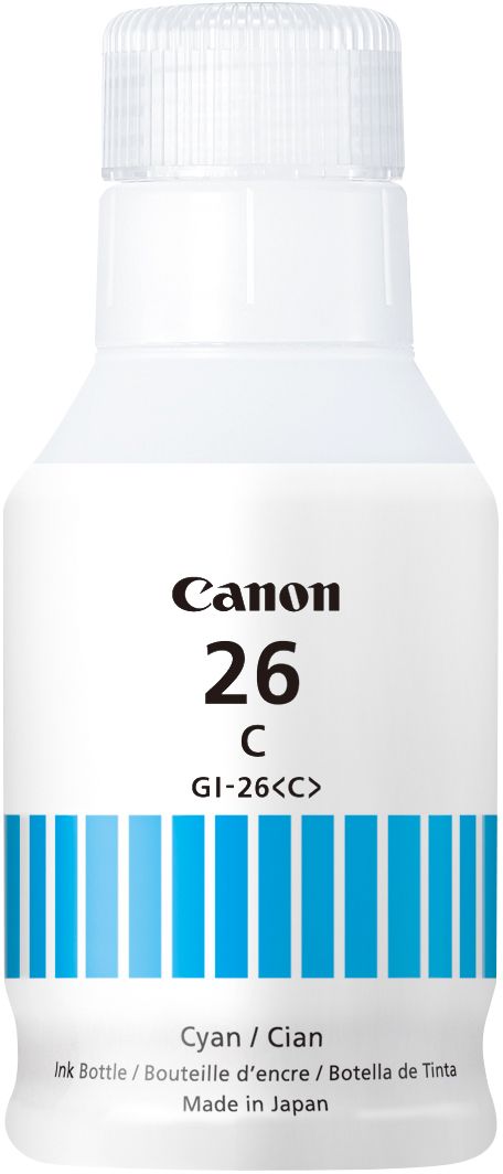 Canon - MegaTank GI-26 Pigment Cyan Ink Bottle - Cyan_2
