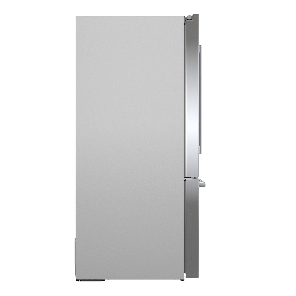 Bosch - 500 Series 26 cu. ft. French Door Standard-Depth Smart Refrigerator with External Water and Ice - Stainless steel_1