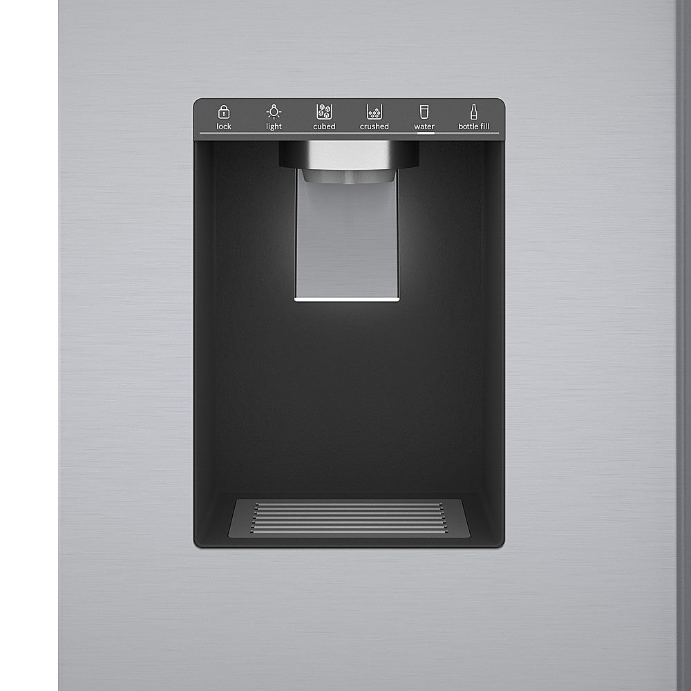 Bosch - 500 Series 26 cu. ft. French Door Standard-Depth Smart Refrigerator with External Water and Ice - Stainless steel_7