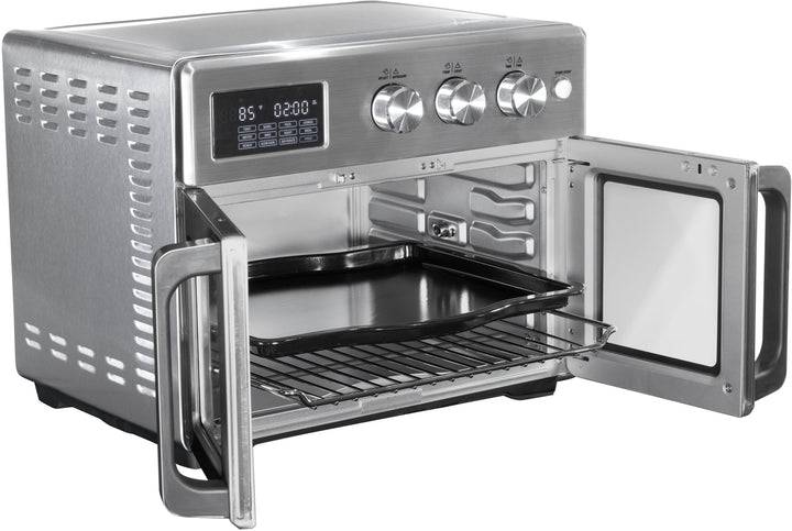 Bella Pro Series - 12-in-1 6-Slice Toaster Oven + 33-qt. Air Fryer with French Doors - Stainless Steel_10