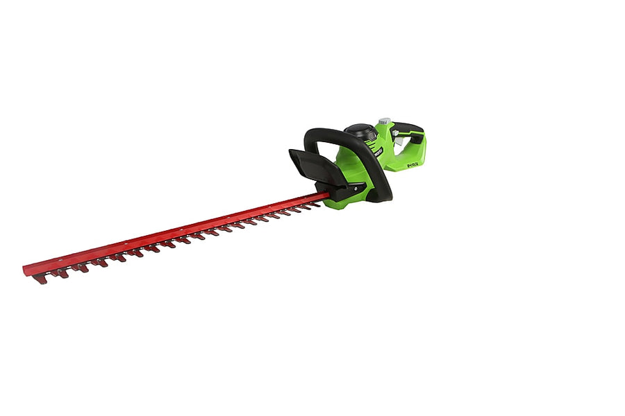 Greenworks - 22 in. 24-Volt Cordless Hedge Trimmer (Battery and Charger Not Included) - Black/Green_0