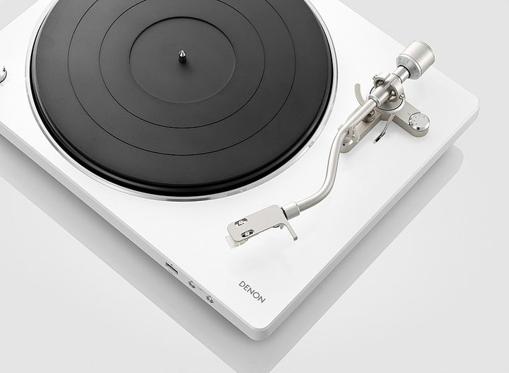 Denon - Semi-Automatic Analog Turntable - White_7