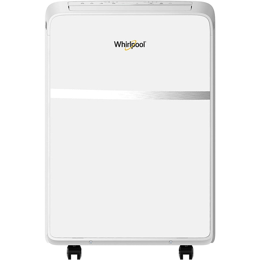 Whirlpool - 350 Sq. Ft Portable Air Conditioner and 7,600 BTU Heater - White_0